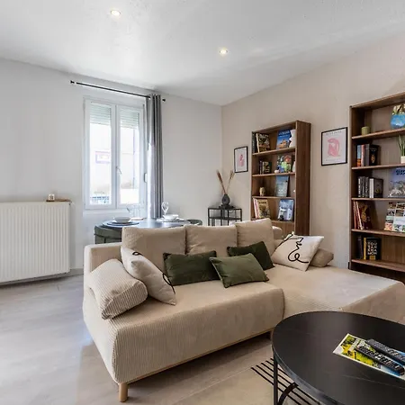 아파트 Cosy T2 Renove, Proche Centre-ville-fibre/netflix 몽뤼꽁